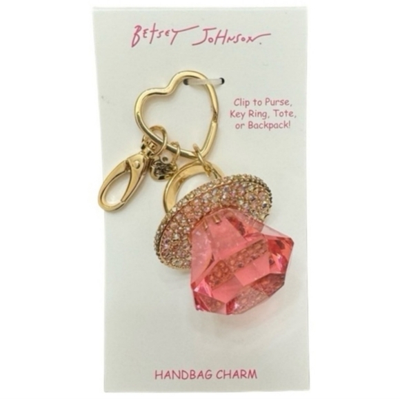 Betsey Johnson ring pop handbag charm - Picture 2 of 2
